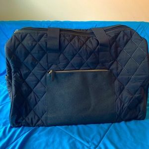 Overnight Bag.     Navy.